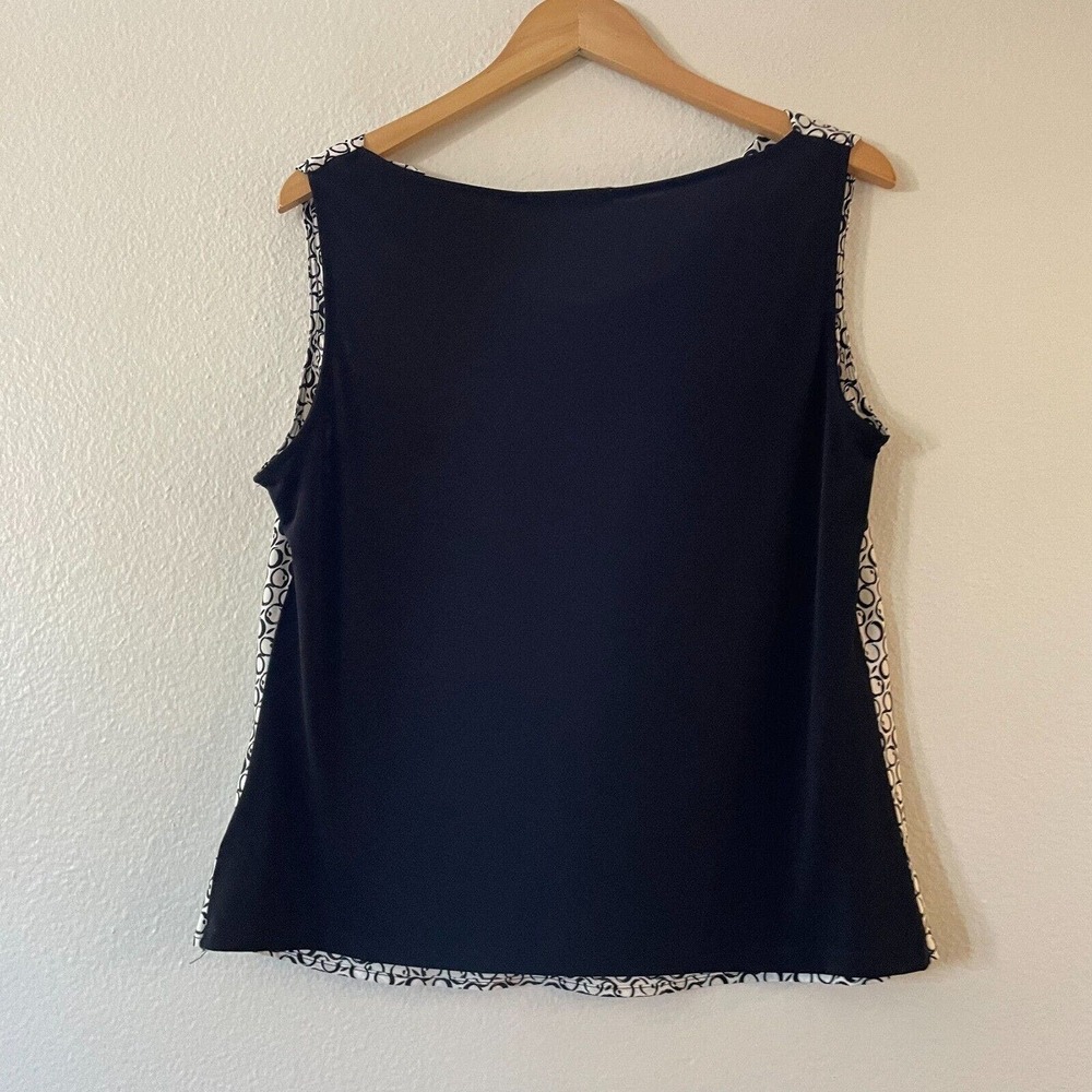 Ellen Tracy Cowl Neck Blouse Top - Picture 4 of 6